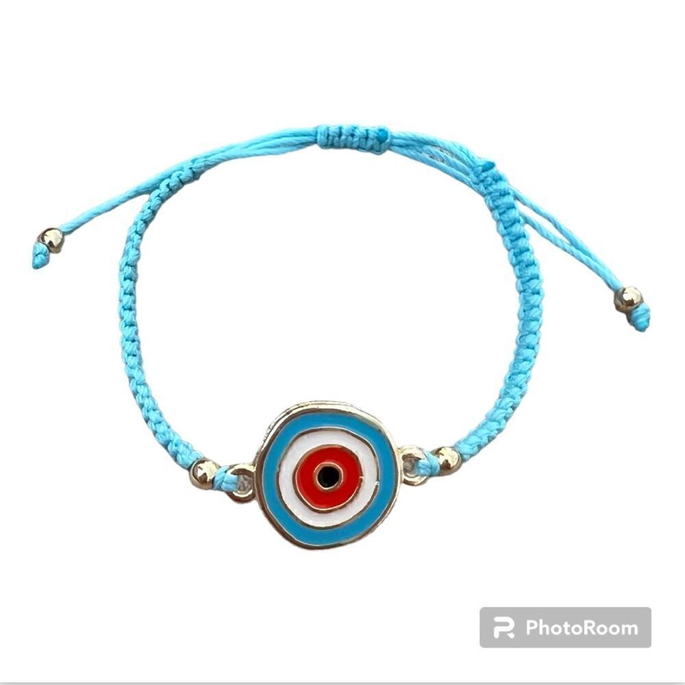 Evil Eye Lucky Macramé Protection Good Luck Bracelet NEW